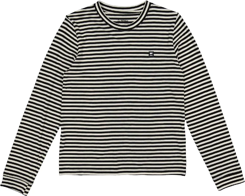 Icon Merino Air-Con Relaxed Fit Long Sleeve T-Shirt - Women's|-|T-shirt à manches longues coupe décontractée Icon Merino Air-Con - Femme Striped Floral Plaid