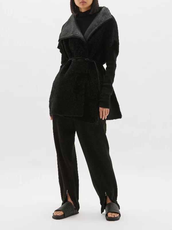 reversible shearling cape Casual Formal Business