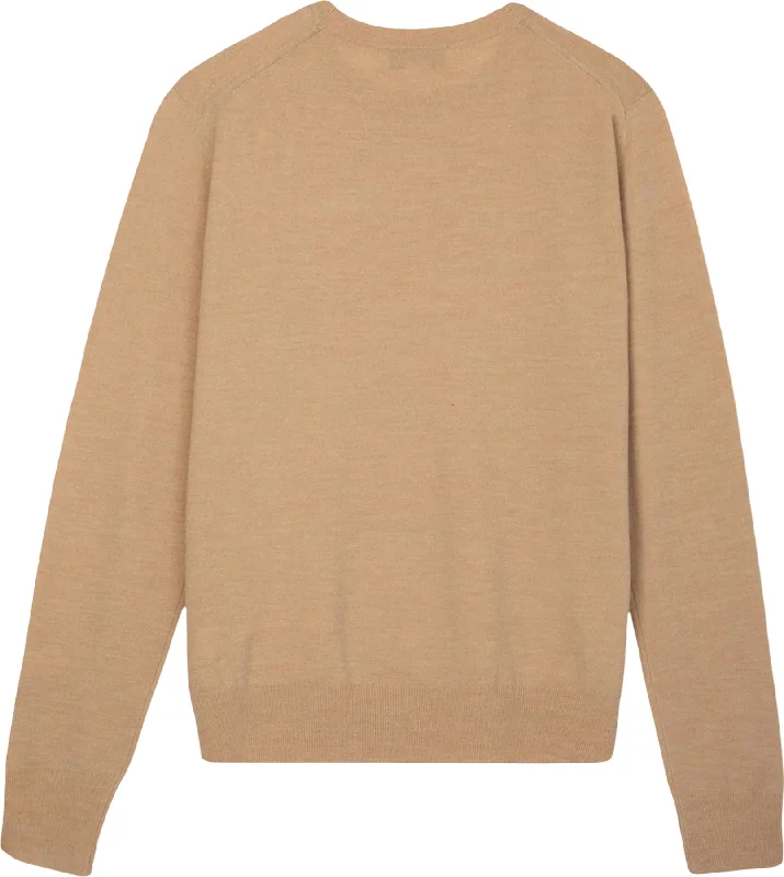 Stretch Merino Crewneck Sweater - Women's|-|Chandail à col rond en mérinos extensible - Femme Ribbed Striped Patterned
