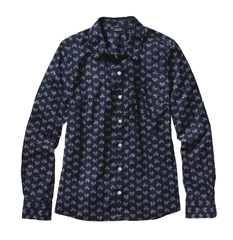 W's Long-Sleeved Brookgreen Shirt Polka Dot Checkered Tartan