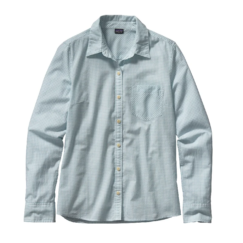 W's Long-Sleeved Brookgreen Shirt Hooded Caped Shawl Collar