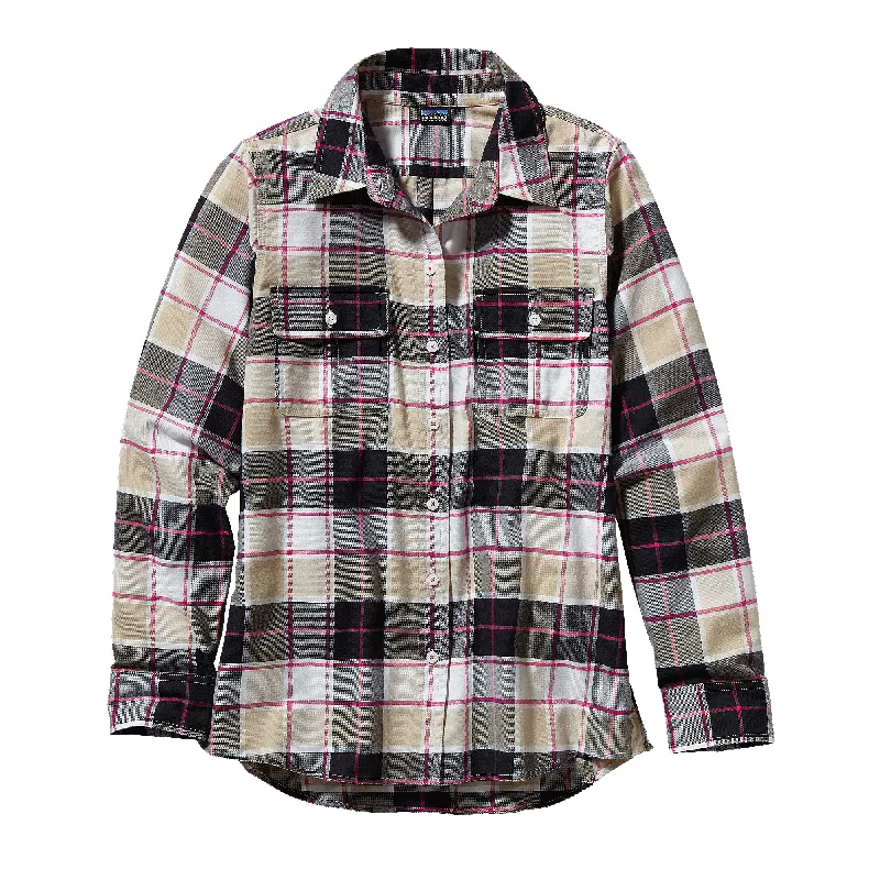 W's Long-Sleeved Featherstone Shirt Nylon Fabric Polyester Fabric Spandex Fabric