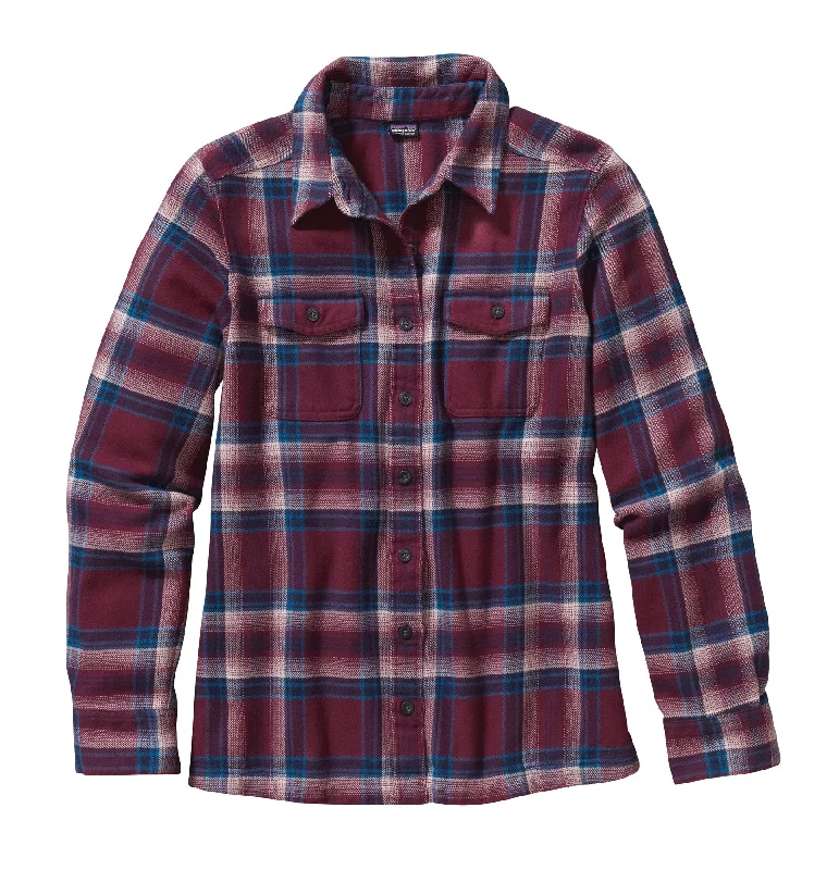 W's Long-Sleeved Fjord Flannel Shirt Oversized T-Shirt Spandex breathable