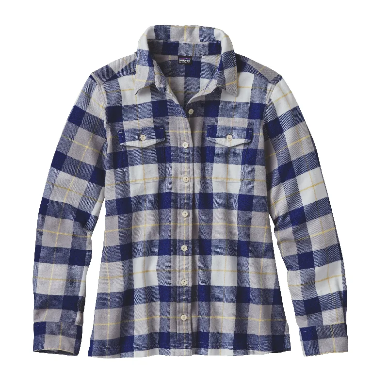 W's Long-Sleeved Fjord Flannel Shirt Fitted T-Shirt Seamless Stretchy