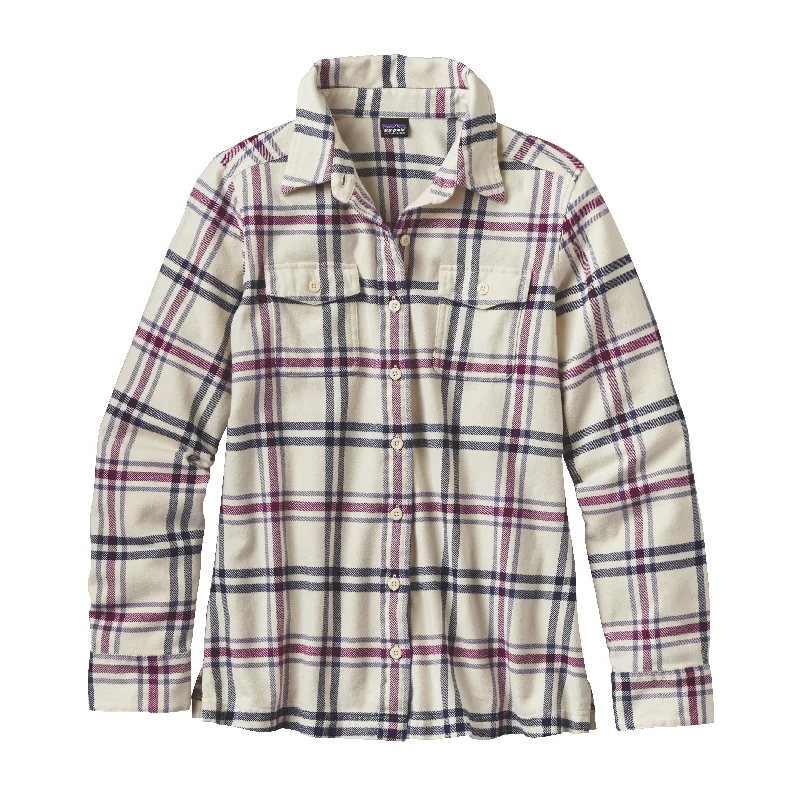 W's Long-Sleeved Fjord Flannel Shirt Sequined Glittery Shiny
