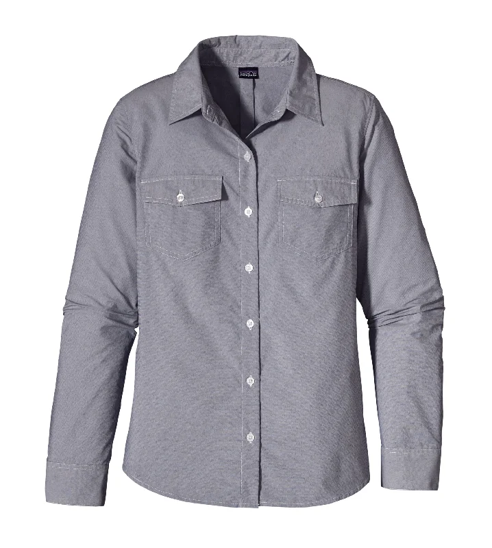 W's Long-Sleeved Overcast Shirt Zippered Front Buttoned Front Snap Front
