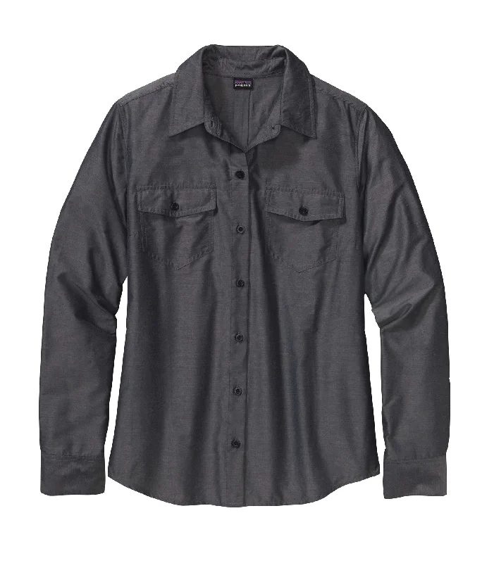 W's Long-Sleeved Overcast Shirt Welt Pockets Slit Pockets Flap Pockets