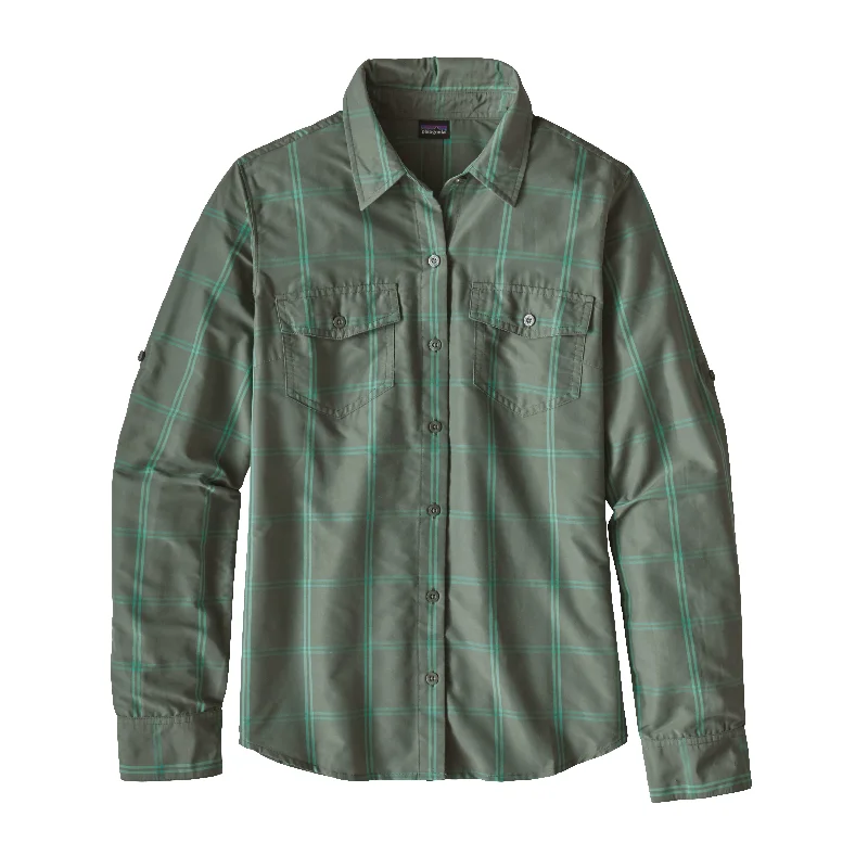 W's Long-Sleeved Overcast Shirt Lace Blend Ribbed Blend Corduroy Blend