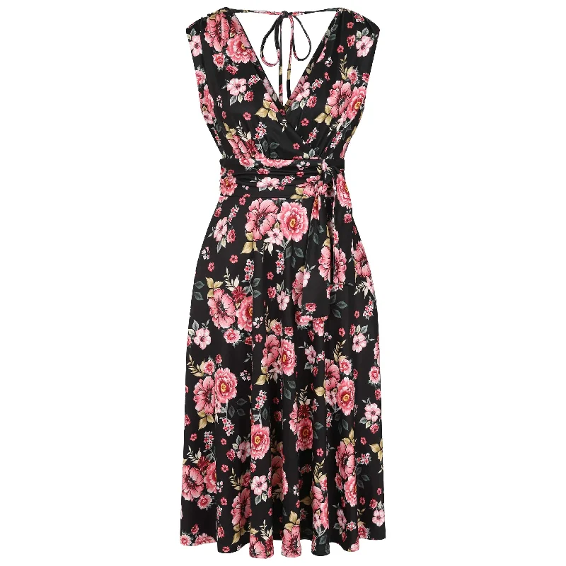 Arabella Dress - Dreamy Floral Flirty Floral Skirt