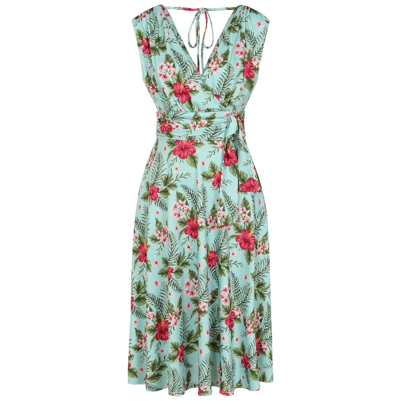 Arabella Dress - Tropical Floral Feminine Skirt Style