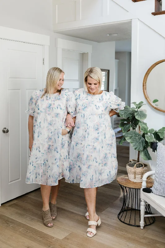 Julian Midi Tropical Floral Skirt