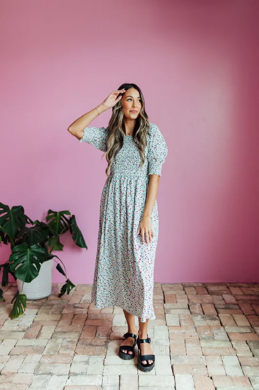 Emersyn Maxi Boho Floral Skirt