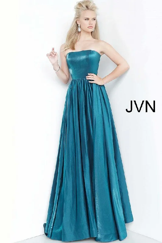 Jovani 00969 Long Formal Prom Gown Soft Floral Maxi