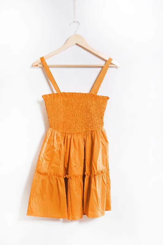 Women's Spaghetti Strap Pleated Mini Dress Full Floral Skirt