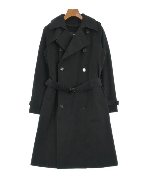 green Trench coats Down Puffer Quilted