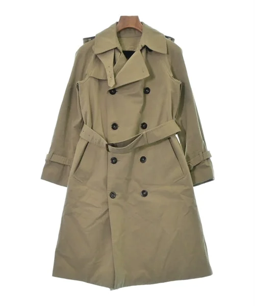 Drawer Trench coats Stand-Up Roll-Neck Turtle