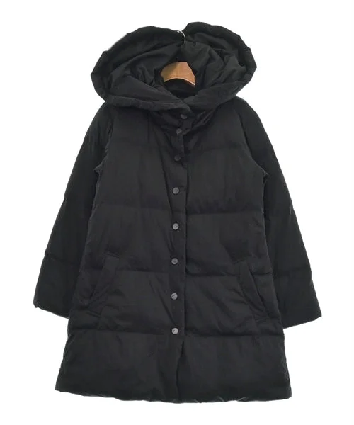 PLEATS PLEASE Down coats Asymmetrical Diagonal princess