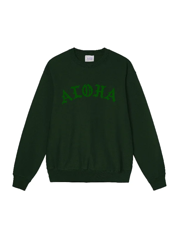 Aloha Channel Sweatshirt Cropped Tweed Jacket