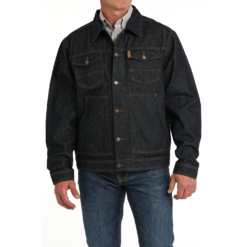 Cinch Men's Indigo Wash Button Down Denim Jacket MWJ1905001 Hooded Jacket Zipper Jacket Button Jacket Cinch Men's Indigo Wash Button Down Denim Jacket MWJ1905001 Hooded Jacket Zipper Jacket Button Jacket