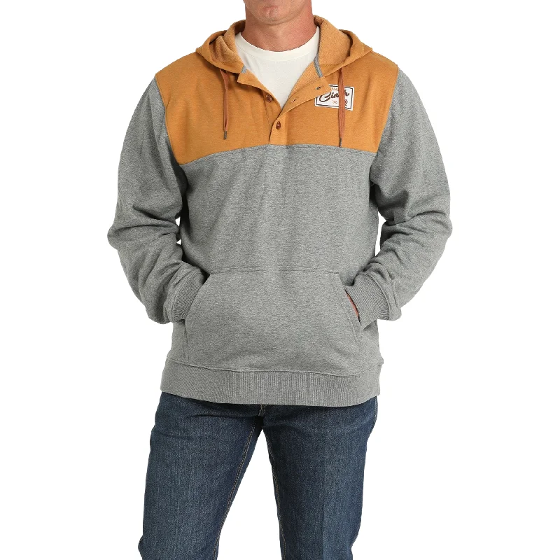 Cinch Men's Multi Color Blocked Hoodie MWK1917001 Fitted Loose Oversized