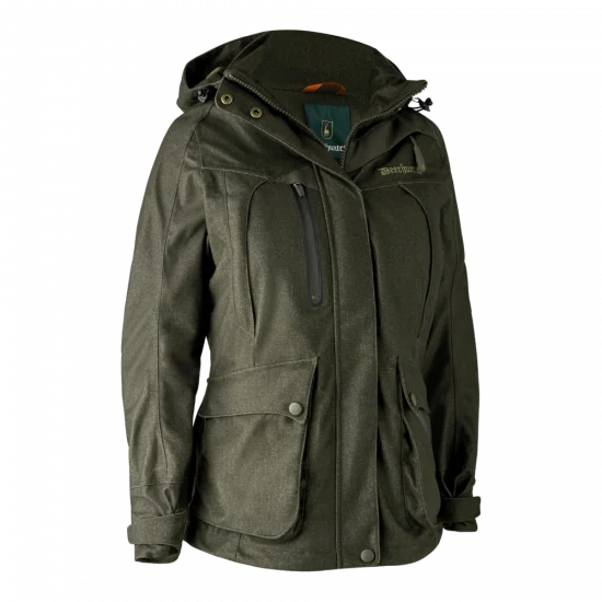 Deerhunter Lady Raven Jacket - Elmwood Green (392) Tiered Jacket Buttoned Jacket Zippered Jacket Deerhunter Lady Raven Jacket - Elmwood Green (392) Tiered Jacket Buttoned Jacket Zippered Jacket