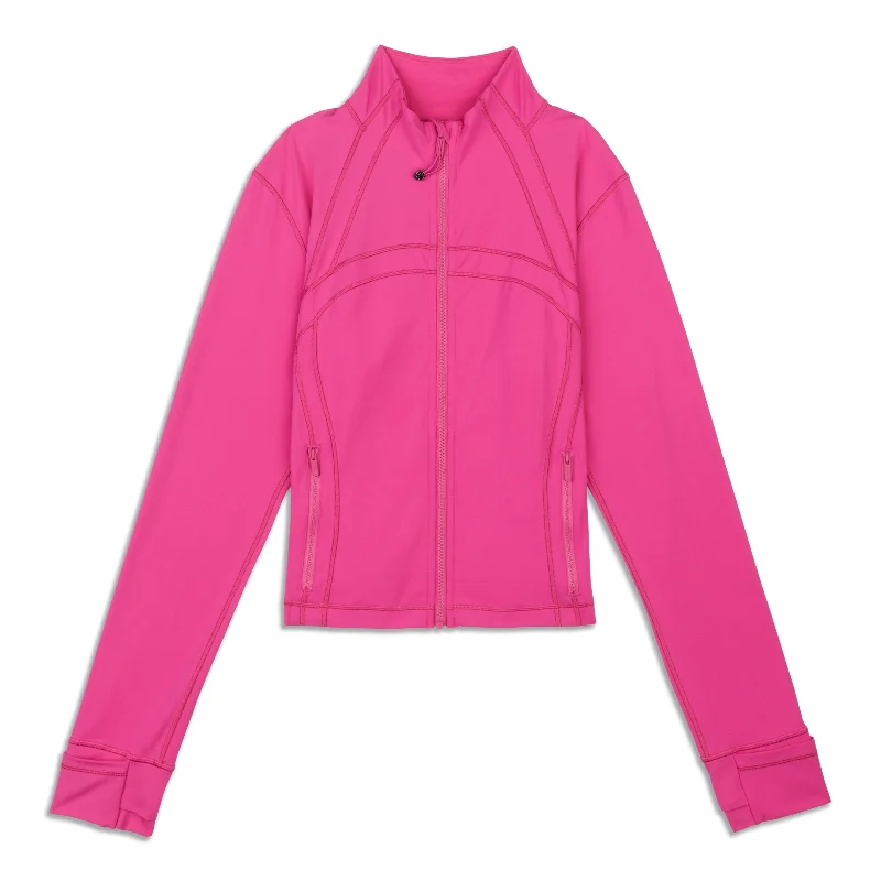 Define Cropped Jacket - Resale Bold Color Block Coat