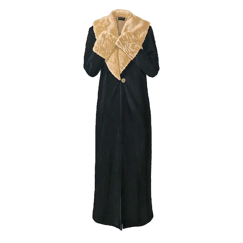 Louise Brooks Coat Elegant Cape Blazer
