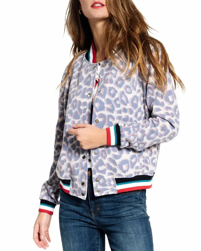 Leopard Bomber Faux Fur Fabric Real Fur Fabric Shearling Fabric