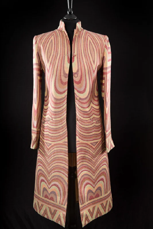 Nehru Coat in Vogue Minimalist Wool Duster