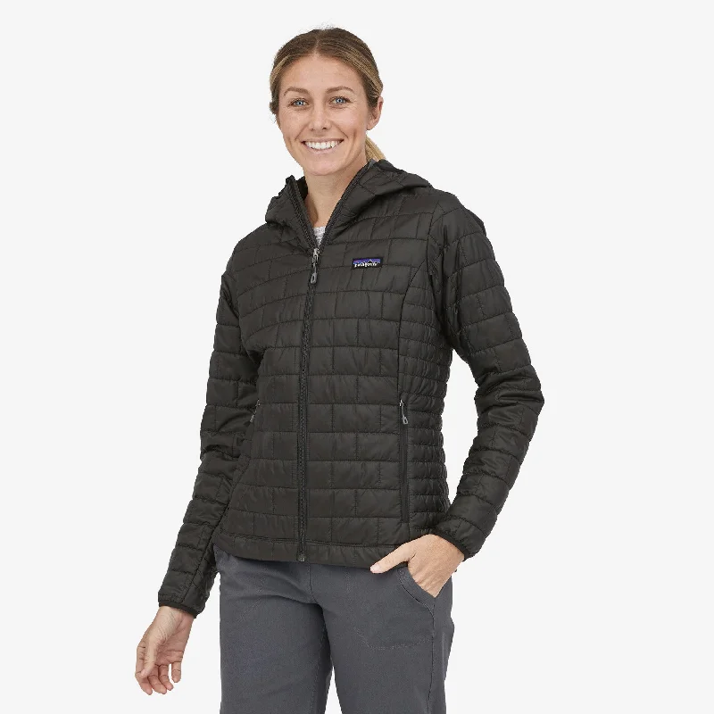 Women's Nano Puff Hoody Wool Fabric Cashmere Fabric Tweed Fabric