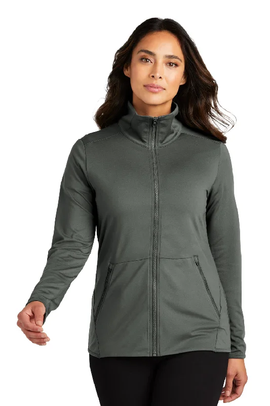 Port Authority Womens Accord Stretch Moisture Wicking Fleece Full Zip Jacket - Pewter Grey Luxury Cashmere Wrap Port Authority Womens Accord Stretch Moisture Wicking Fleece Full Zip Jacket - Pewter Grey Luxury Cashmere Wrap