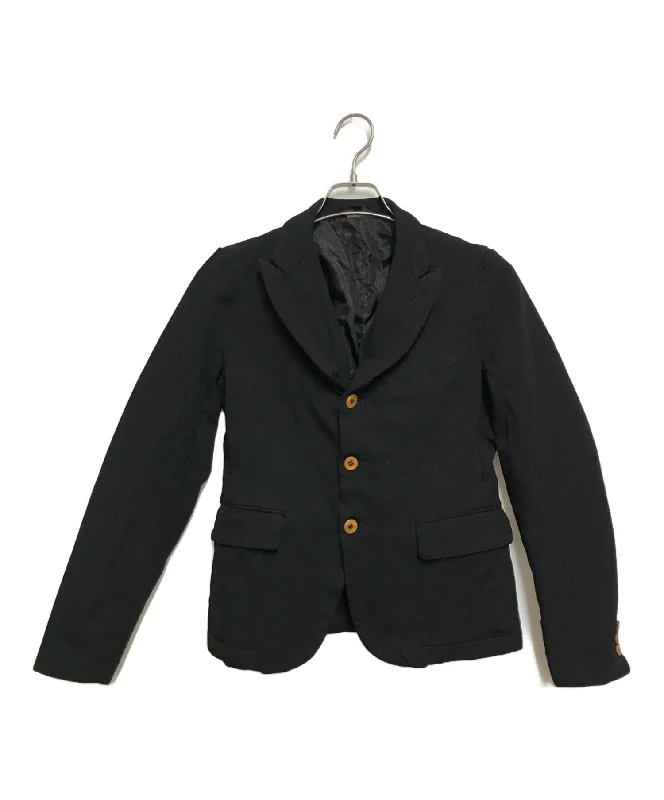 [Pre-owned] COMME des GARCONS Poly Shrink Vest Layered Jacket GD-J078 Satin Jacket Silk Jacket Chiffon Jacket
