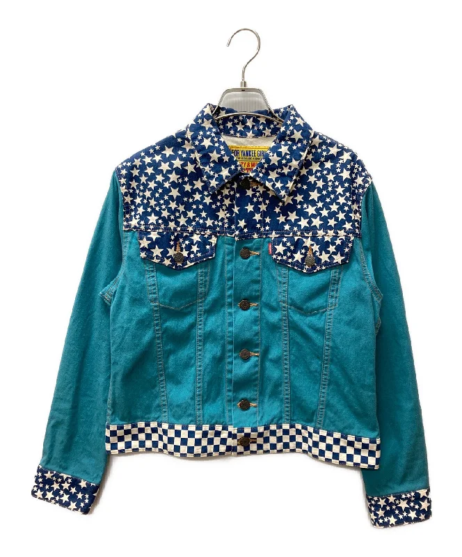 [Pre-owned] Hysteric Glamour 3PATTERN MIX Scratch Jacket 01231AB06 Bomber Jacket Anorak Windbreaker