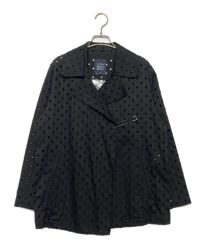 [Pre-owned] LIMI feu Hole Twill Front Double Jacket LG-J14-007 Corduroy Jacket Velvet Jacket Brocade Jacket