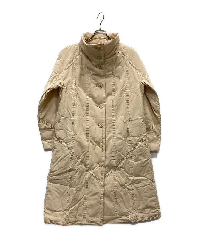 [Pre-owned] PLEATS PLEASE stand-up collar coat PP84-ZA792 Appliqued Jacket Beaded Jacket Sequined Jacket