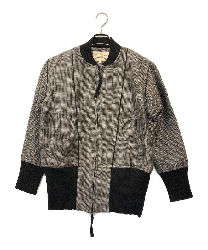 [Pre-owned] Vivienne Westwood ANGLOMANIA collarless jacket 15-01-442006 Insulated Jacket Fitted Jacket Loose Jacket