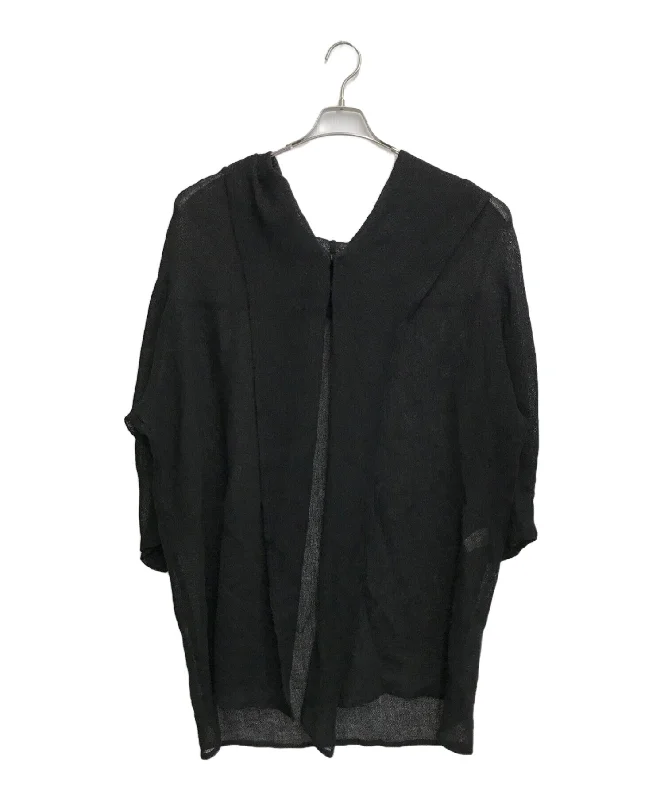 [Pre-owned] Y's Linen Sheer Jacket YU-J12-302 Satin Jacket Silk Jacket Chiffon Jacket