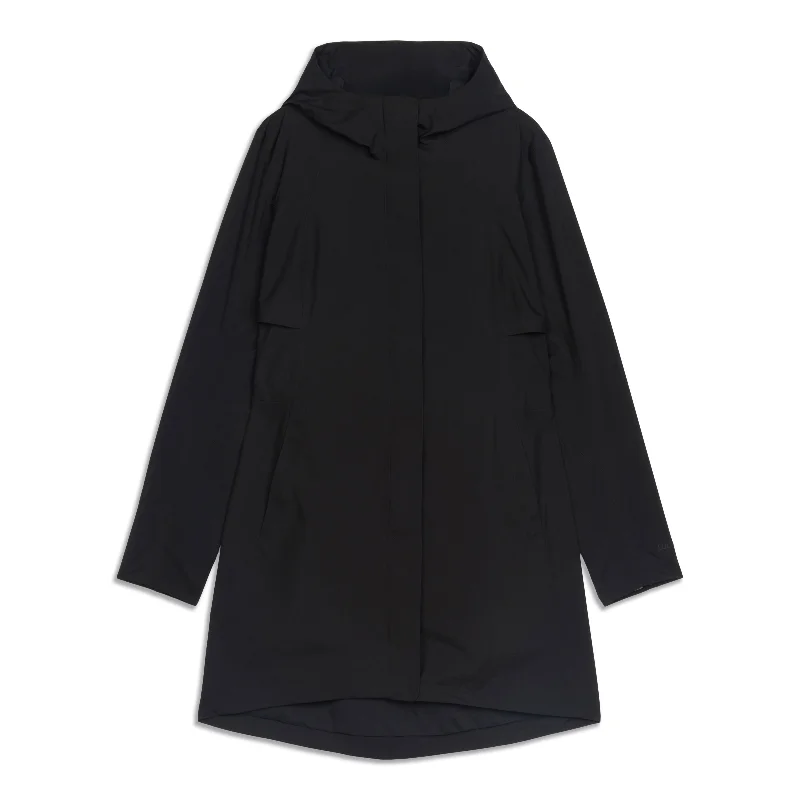 Rain Rebel Jacket - Resale Button-Up Cardigan Coat
