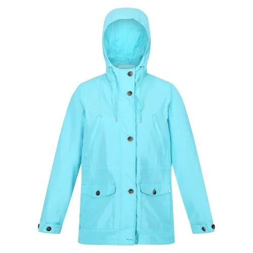 Regatta Womens/Ladies Nahla Waterproof Jacket Tie-Waist Belted Drawstring
