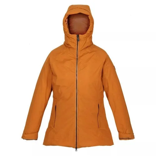 Regatta Womens/Ladies Sanda II Waterproof Jacket Cotton Linen Terry