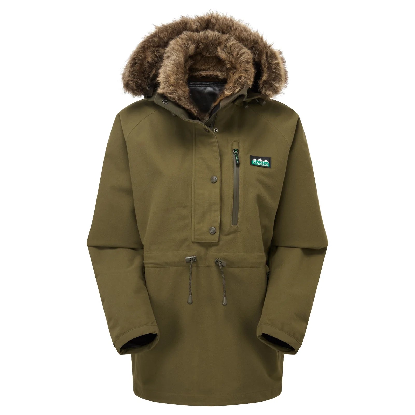 Ridgeline Ladies Monsoon II Arctic Smock - Teak (NEW Model) Faux Fur Jacket Real Fur Jacket Shearling Jacket Ridgeline Ladies Monsoon II Arctic Smock - Teak (NEW Model) Faux Fur Jacket Real Fur Jacket Shearling Jacket