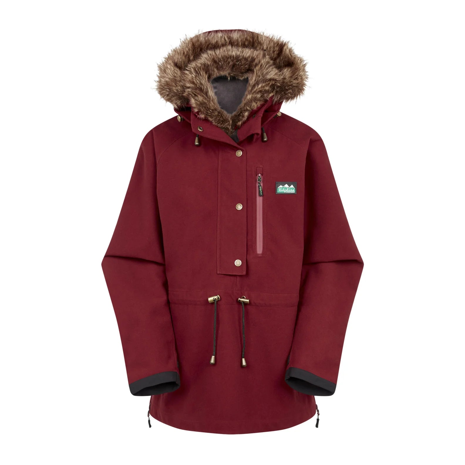 Ridgeline Ladies Monsoon Arctic II Smock - Rhubarb (NEW Model) Cardigan Sweater Pullover Ridgeline Ladies Monsoon Arctic II Smock - Rhubarb (NEW Model) Cardigan Sweater Pullover