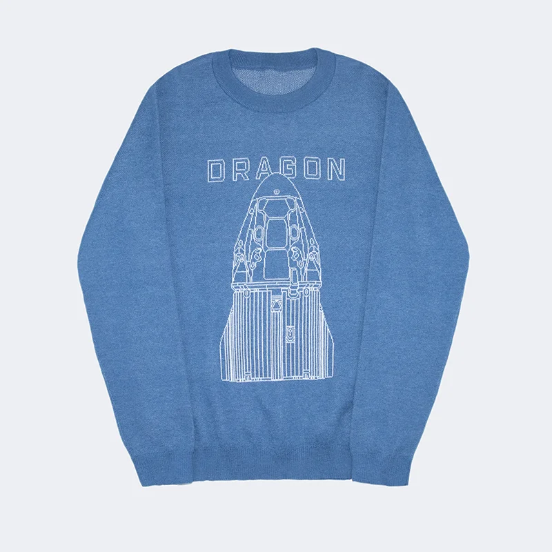 UNISEX DRAGON SWEATER Waterproof Rain Jacket