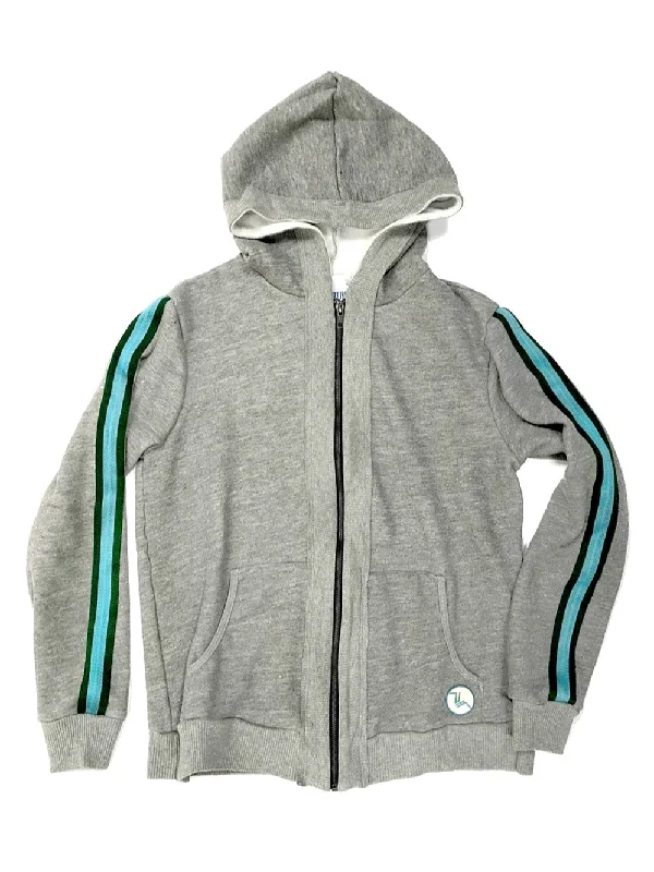 Track Latimer Zip Hoodie Button-Up Cardigan Coat
