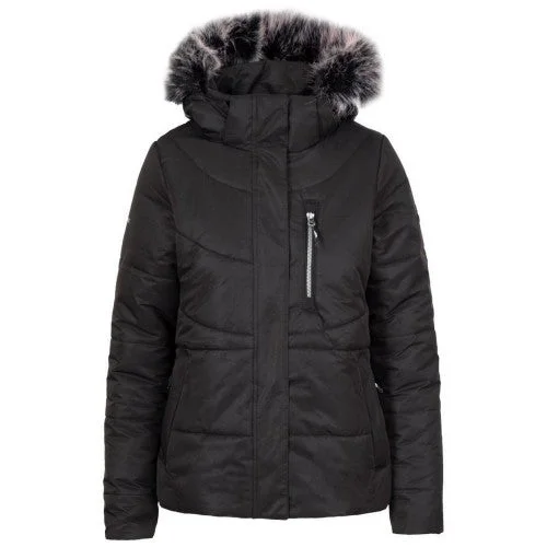 Trespass Womens/Ladies Recap Waterproof Jacket Trench Wool Cashmere