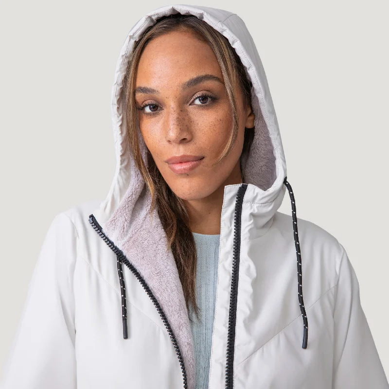 Women's Breezy Bomber Windshear Jacket Knit Jacket Woven Jacket Fleece Jacket
