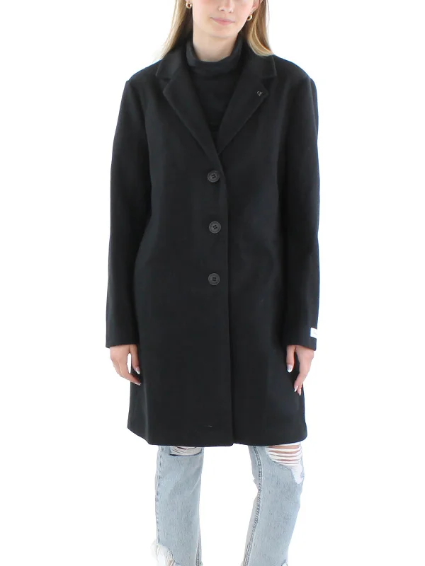 Womens Collar Polyester Pea Coat Chenille Jacket Brocade Jacket Lace Jacket