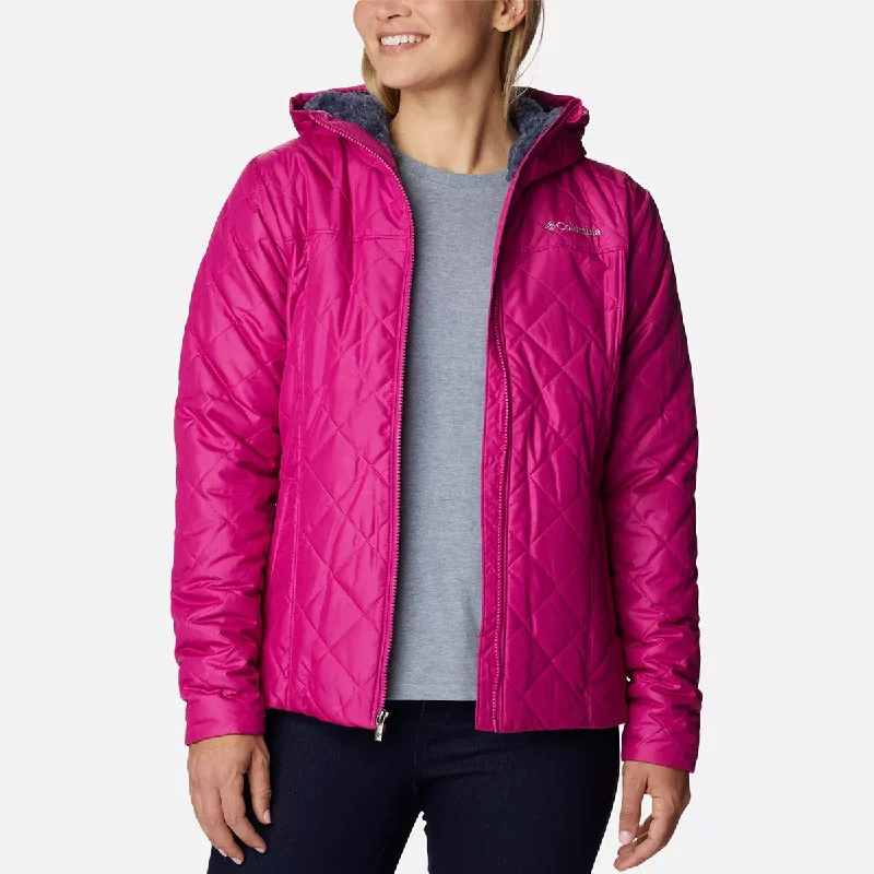 Women's Copper Crest Hooded Lined Jacket 176143 Chic Winter Coat