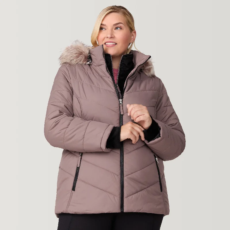 Women's Plus Size Unstoppable II Poly Air Touch Jacket Welt Pockets Slit Pockets Flap Pockets Women's Plus Size Unstoppable II Poly Air Touch Jacket Welt Pockets Slit Pockets Flap Pockets