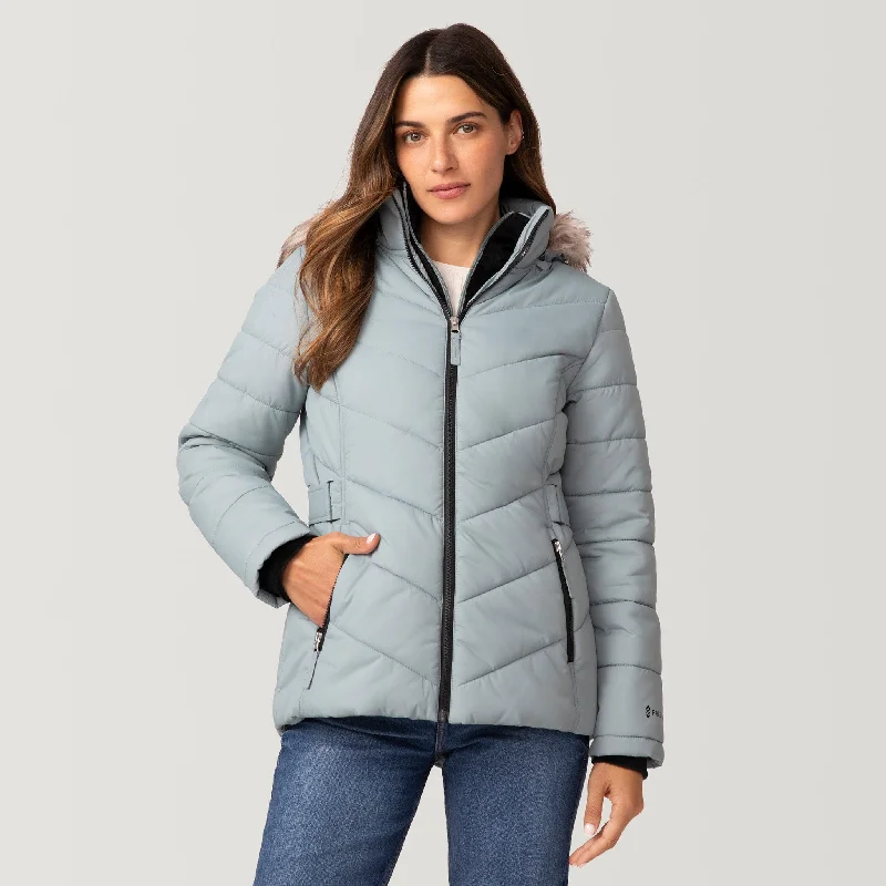 Women's Unstoppable II Poly Air Touch Jacket Fleece Fabric Down Fabric Feather Fabric Women's Unstoppable II Poly Air Touch Jacket Fleece Fabric Down Fabric Feather Fabric